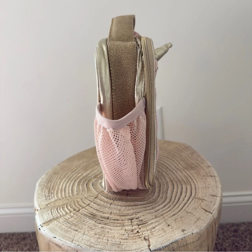 Pottery Barn Kids Emily & Meritt Blush Unicorn “OLIVIA” Lunch Box